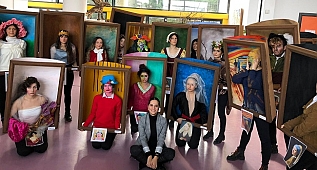 Ünlü tablolar ayaklandı