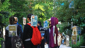 Beş bin kitap dalından toplandı