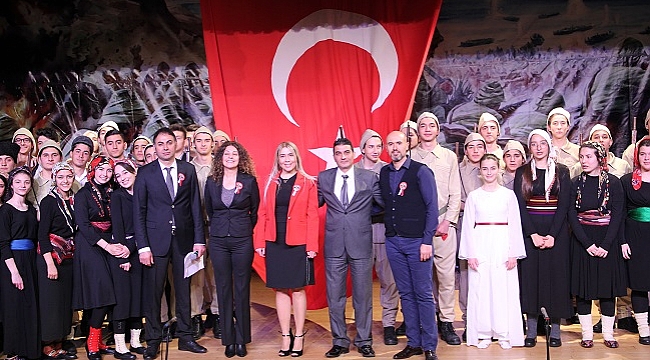 Yeşilköy 50. Yıl Anadolu Lisesi Çanakkale Zaferi’ni kutladı