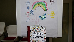 Çocuklar masal anlattı, büyükler çizdi