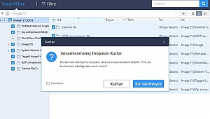 Silinen verileri kurtarmanın en kolay yolu