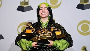 2020 Grammy Ödülleri'ne Billie Eilish damga vurdu