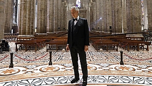 Andrea Bocelli'den Duomo Katedrali'nde özel performans