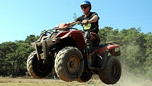 Yaz tatilinde ATV safari keyfi