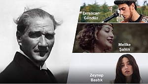 Zeynep Bastık, Evrencan Gündüz ve Melike Şahin Atatürk’ün sevdiği şarkıları seslendirecek