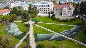 Dünyaca ünlü 'Land Art' sanatçısından İstanbul'da