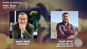 Mürekkep Haber Genel Yayın Yönetmeni Yusuf Çifci, Kültür Endüstrisi programına konuk oluyor