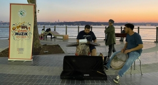 Beykoz sahilinden müzik yükseliyor