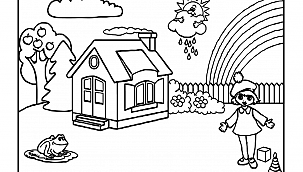 Çocuklar için eğlenceli boyama kitapları