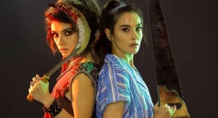 Funda Eryiğit ve Hazar Ergüçlü, Timsah Ateşi oyununun hazırlıklarına başladı