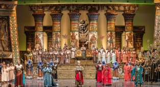 Aida operası bütün görkemiyle AKM'de sahnelenecek