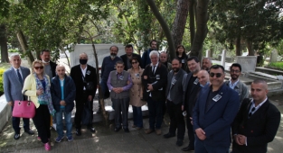 Muhsin Ertuğrul, ölümünün 43. yıl dönümünde kabri başında anıldı