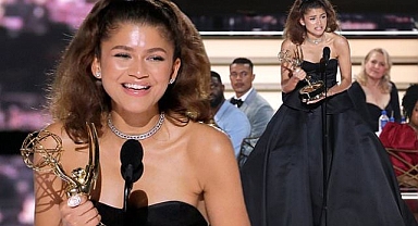 Zendaya, Emmy Ödülleri'nde tarihe geçti