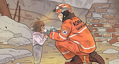 Güney Koreli sanatçıdan anlamlı Türkiye çizimi