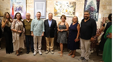 Ayvalık’ta Hayal Melodileri Sergisi açıldı