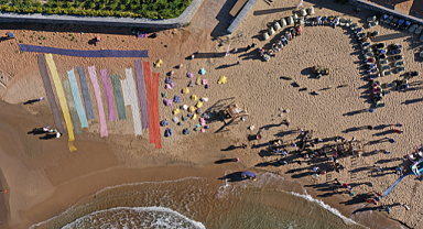 Şile beziyle sanat dolu yedi gün