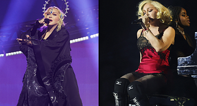 Madonna ertelenen dünya turnesine başladı