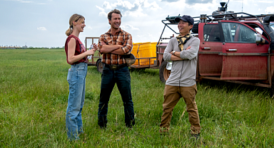 Gerçek kasırgalar yüzünden çekimleri durdurmak zorunda kaldık