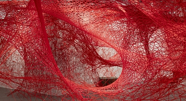 Japon sanatçı Chiharu Shiota'nın eserleri İstanbul'da 
