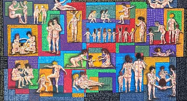  Ressam Mehmet Güldiz İstanbul'daki ilk sergisini açıyor