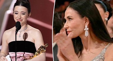 Oscar töreninde Demi Moore’un tepkisi gündem oldu