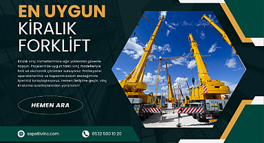 Kiralık Forklift Hizmetleri ile Yük Taşıma Artık Daha Kolay