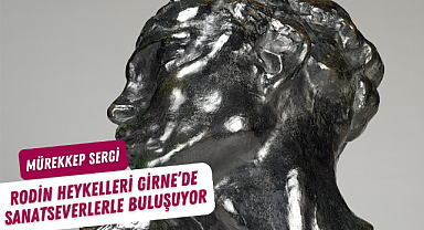 Rodin heykelleri Girne'de sanatseverlerle buluşuyor