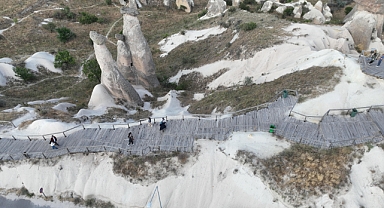 Üç güzeller yürüyüş Yolu’nda dönüşüm: Kapadokya’da doğayla uyumlu yeni rota