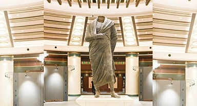 65 yıl sonra dönen Marcus Aurelius heykeline ABD’de duygusal veda