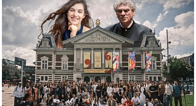 Genç piyanist İlyun Bürkev, Türkiye Gençlik Filarmoni Orkestrası ile Avrupa turnesinde