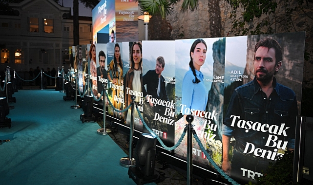 TRT 1'in yeni dizisi Taşacak Bu Deniz'in galası gerçekleşti