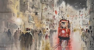 Venüs Sanat Galerisi'nde İstanbul temalı resim sergisi