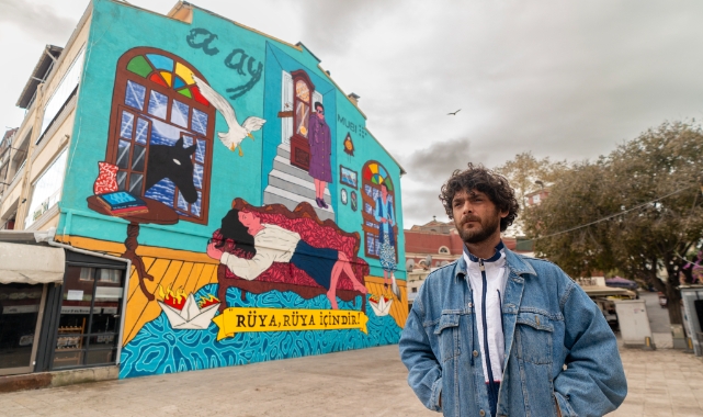 Reha Erdem'in A Ay filmi Heybeliada'da mural çalışmasıyla yeniden hayat buldu