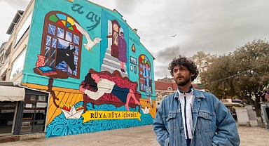 Reha Erdem'in A Ay filmi Heybeliada'da mural çalışmasıyla yeniden hayat buldu