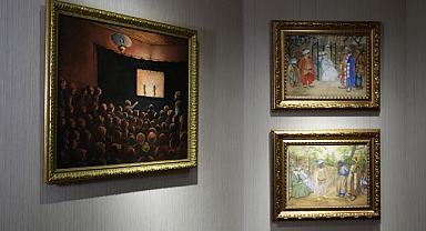 Geleneksel tiyatrodan tuvale: Kadıköylü Muazzez’in eserleri Baba Sahne’de