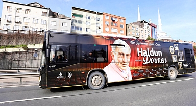Haldun Dormen için saygı seferi: Özel otobüs İstinye–Şişli hattında yola çıktı