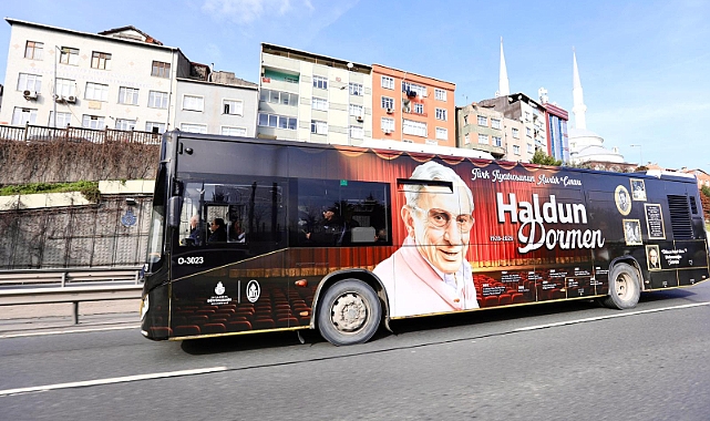 Haldun Dormen için saygı seferi: Özel otobüs İstinye–Şişli hattında yola çıktı