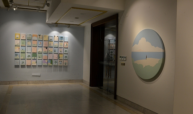 Serdar Acar’ın Günler sergisi Bursa Tayyare Kültür Merkezi’nde açıldı