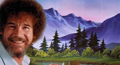 Bob Ross’un canlı yayında yaptığı üç tablo 1,27 milyon dolara satıldı