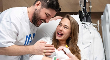 Ceyhun Fersoy ve Begüm Öner’in ilk bebekleri dünyaya geldi