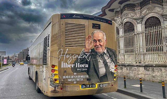 İlber Ortaylı için saygı otobüsü