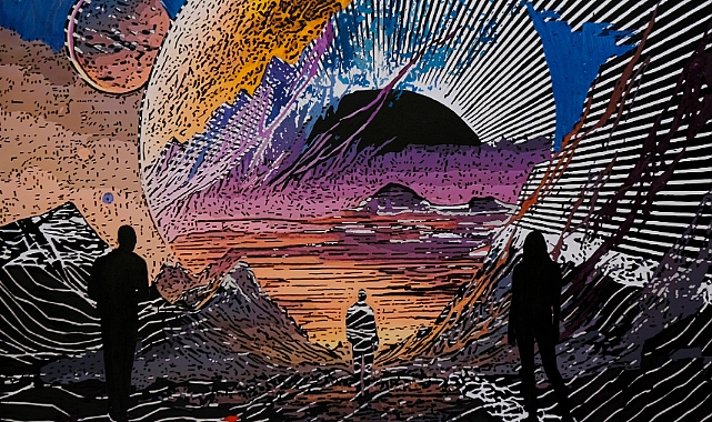 Kemal Kara'nın Kozmogoni sergisi izleyicileri evrenin derinliklerine davet ediyor