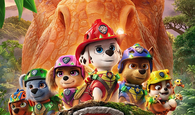 PAW Patrol ekibi dinozor adasında tehlikeli görevde: PAW Patrol: Dino filmi geliyor