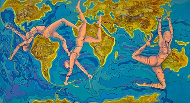 Ebru Dede’nin Kayıp Ruhlar sergisi göçün kimlik üzerindeki etkilerine odaklanıyor