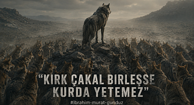 İbrahim Murat Gündüz’ün “Kırk Çakal Birleşse Kurda Yetemez” Paylaşımı Sosyal Medyada Gündem Oldu