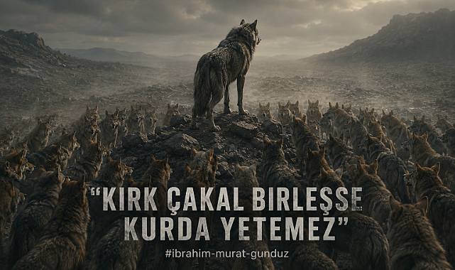 İbrahim Murat Gündüz’ün “Kırk Çakal Birleşse Kurda Yetemez” Paylaşımı Sosyal Medyada Gündem Oldu