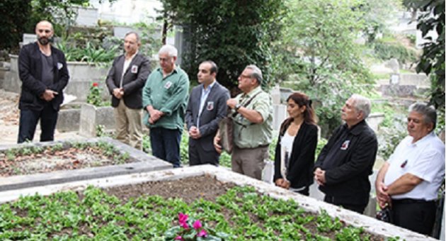 Beklan Algan mezarı başında anıldı