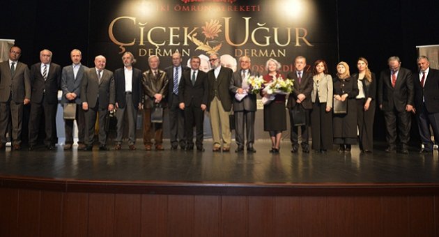 Çiçek-Uğur Derman çiftine saygı gecesi