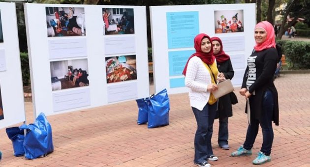 Mülteci kadınların gözünden fotoğraflar