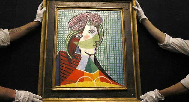 Picasso'nun tabloları rekor fiyata saldı